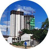 Pile Driving Bored Piling Sheet Piling Dredging Works Hauling Works Demolition Works Heavy Equipment Rentals (Click to learn more)